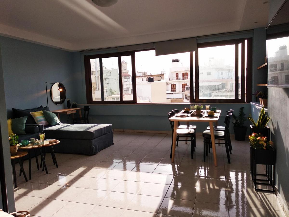 הרקליון Light Blue Apartment מראה חיצוני תמונה